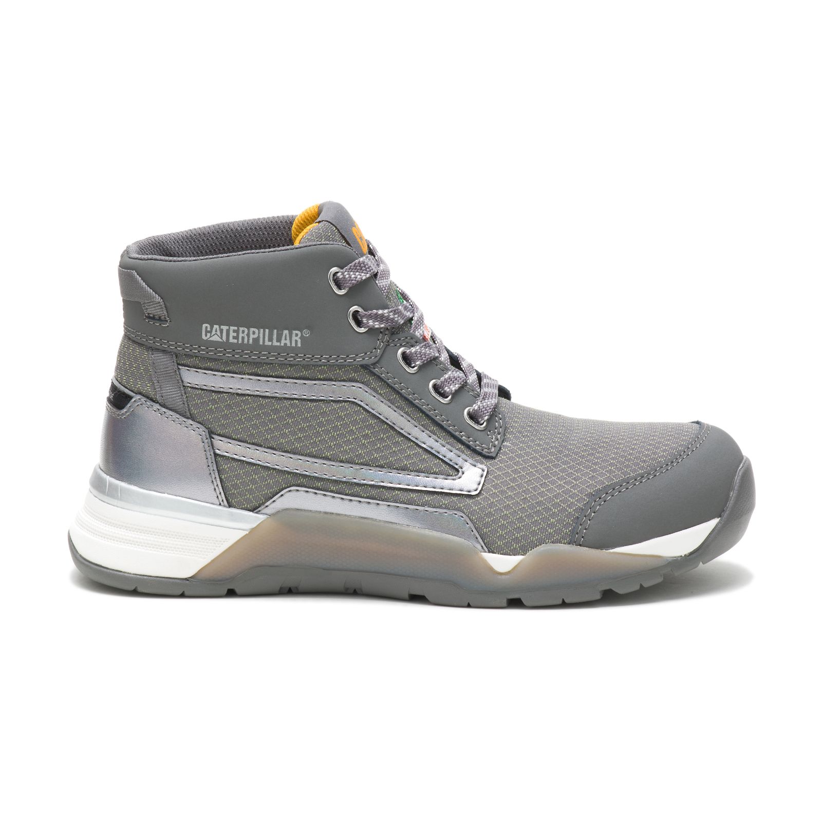 Caterpillar Sprint Mid Alloy Toe Csa - Womens Work Shoes - Grey - NZ (340TJUYGC)